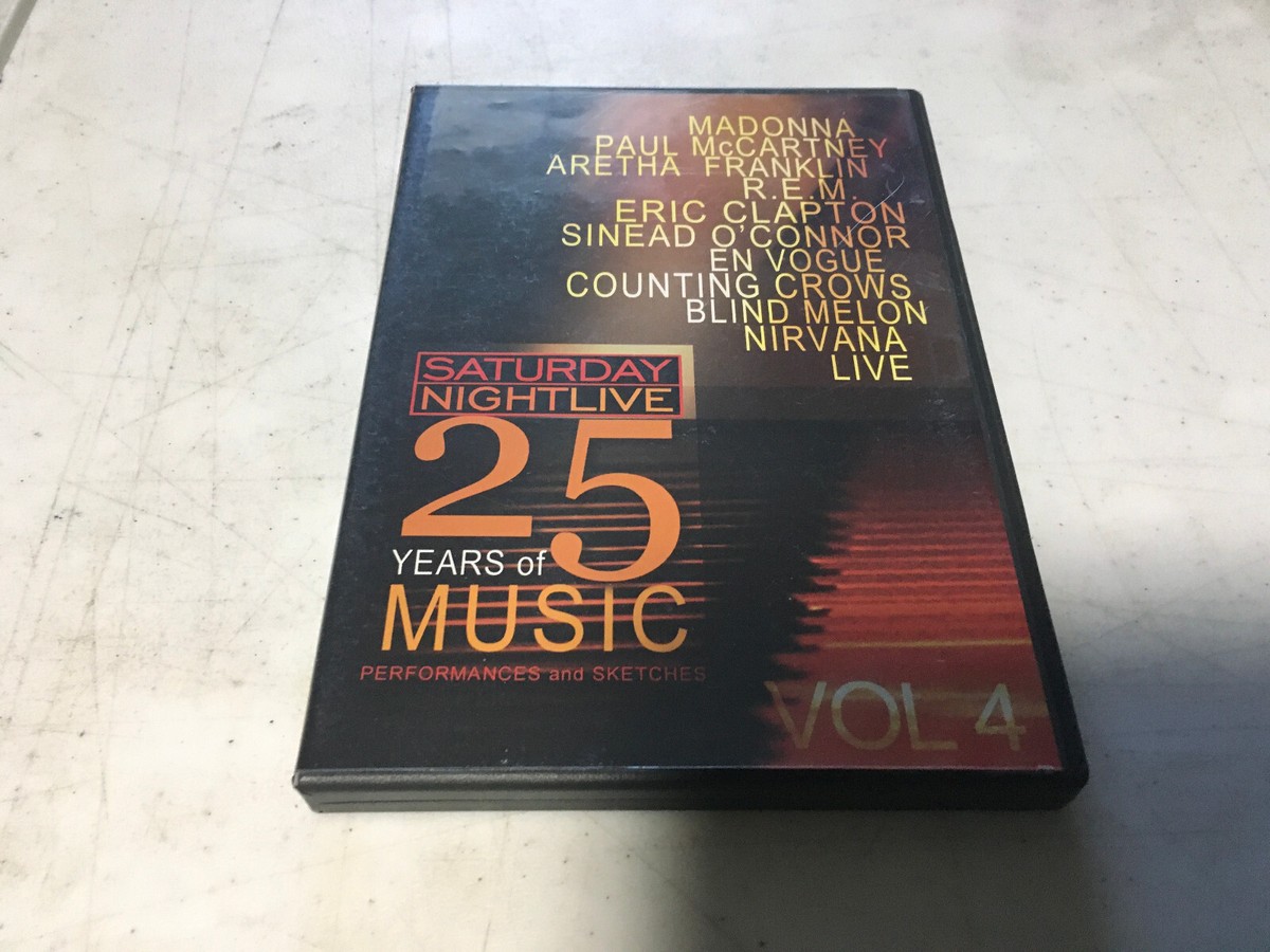 Saturday Night Live 25 Yrs Of Music Vol:4 DVD | eBay