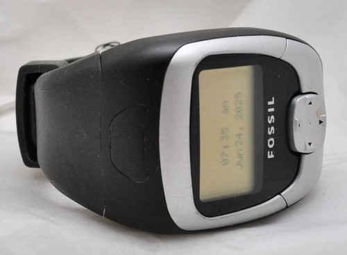 Vintage Fossil Wrist PDA Digital Watch in Original Packaging FX-2002 - Picture 10 of 10