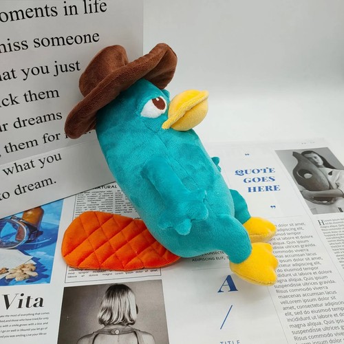 Peluche Perry el Ornitorrinco Phineas y Ferb "Agente P" 10 pulgadas | Envío gratuito - Imagen 4 de 7