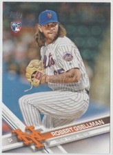 2017 Topps Baseball #21 Robert Gsellman RC - New York Mets