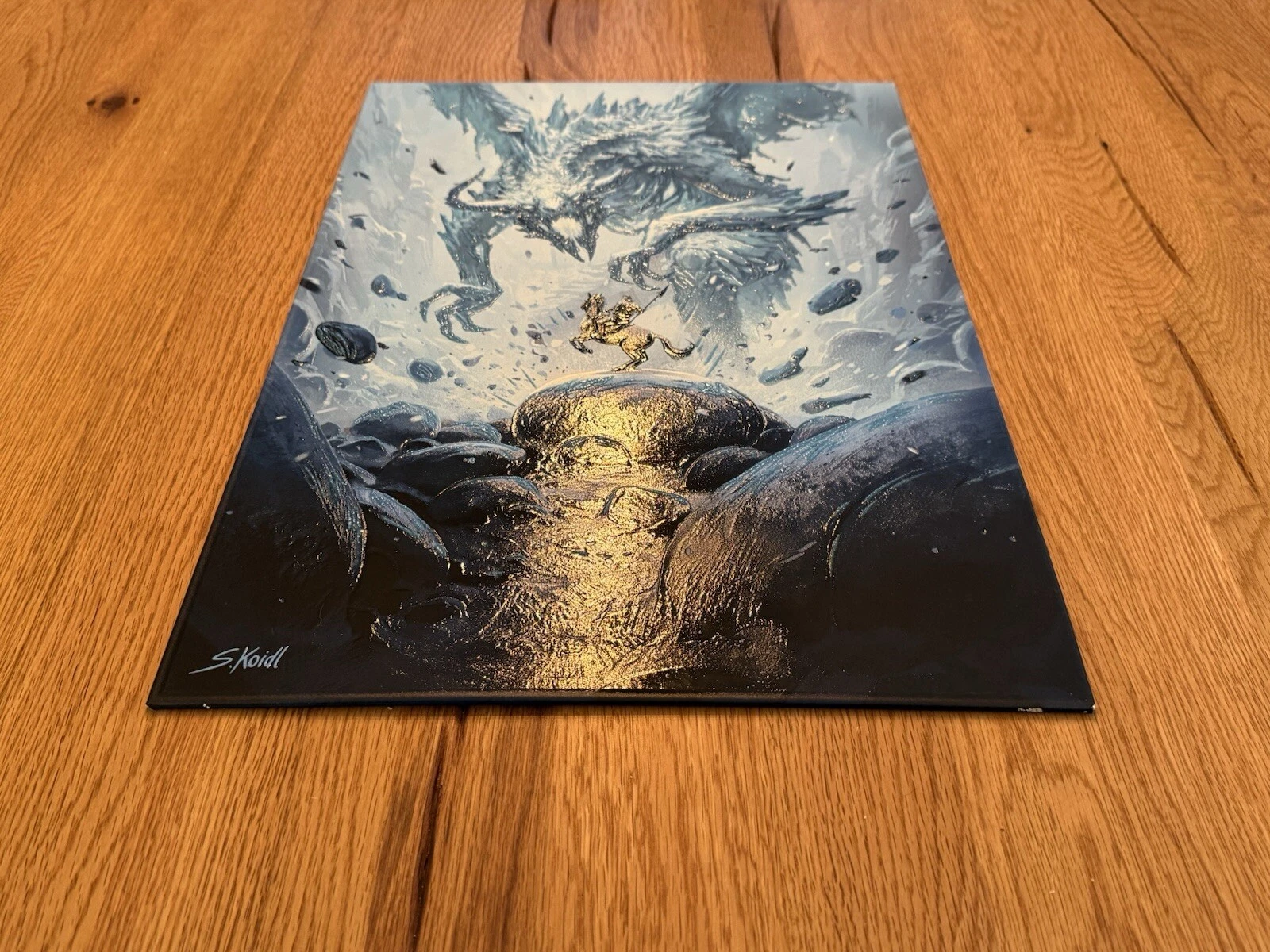 Displate Limited Edition Metal Poster The Glacial Guardian S. Koidl - 650/700 5