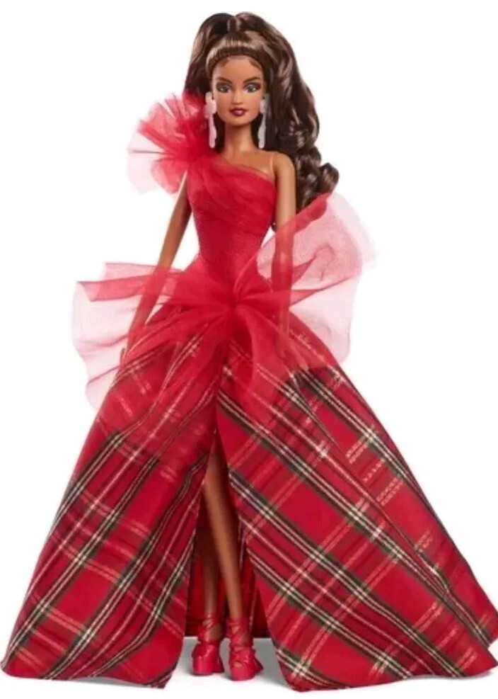 2024 Holiday Barbie Doll - Brown Hair - Latina | eBay