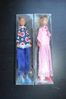 Vintage Barbie Clone_ Orig.Dutch LEGGY PEPPER DolLs  Original box 2 figures # 13
