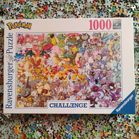 Puzzle - Challange Pokemon - 1000 Teile, Ravensburger (15166)
