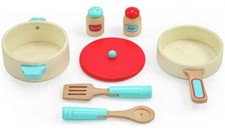 chad valley wooden cooking set