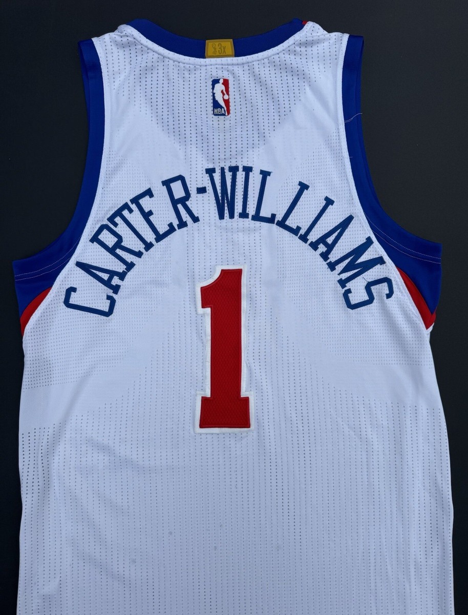 Michael Carter-Williams Game Used Philadelphia 76ers Jersey 2/3/15  Nuggets