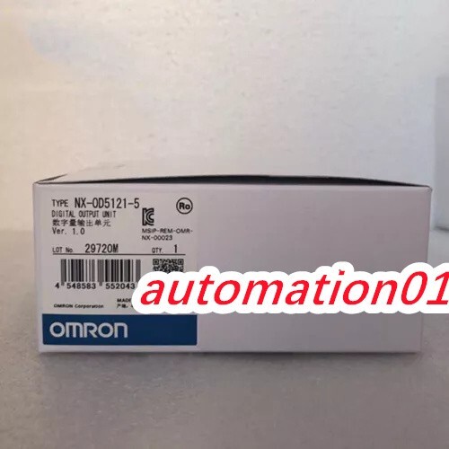 Genuine Omron NX-OD5121-5 Digital Output Unit NX-OD5121-5 Module NXOD51215 - Picture 1 of 2