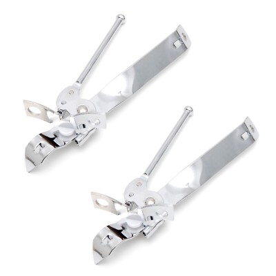 Can Opener Manual Easy - Stainless Steel Heavy Duty Sharp Blade US Seller 2Pcs
