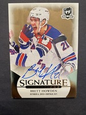 2018-19 UD THE CUP BRETT HOWDEN SIGNATURE RENDITIONS ROOKIE AUTO! 🔥 VEGAS 🔥