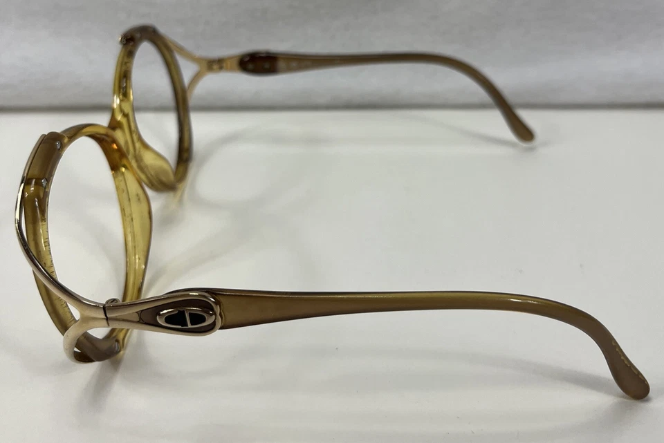 SOLO MARCOS DE GAFAS DE SOL ÁMBAR Christian Dior 2189 80 57 14 hechos en Austria Foto 2 de 4