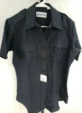 Urban Defender Tactical Navy Short Sleeve Shirt Women's Size 38