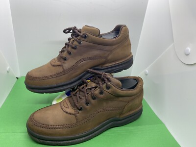 Rockport Gore-Tex Brown Leather Oxford Shoes Waterproof Men\'s 8.5M Mens Rockport K71201 Eureka Brown Leather | Mercari main image 4