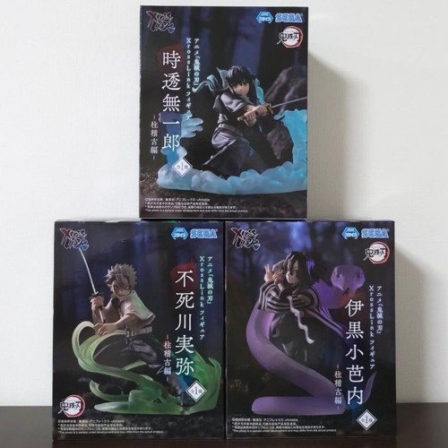 Demon Slayer Kimetsu Figure Xross Link Muichiro Sanemi Iguro Figure Set New F/S - Picture 2 of 4