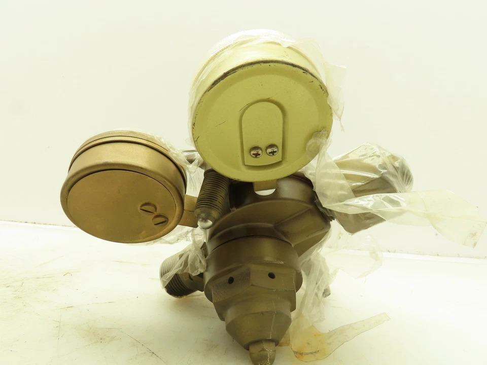 Regulador de hidrogênio Victor Equipment VTS702M2 com 2 medidores 0-400PSI e 0-4000PSI - Imagem 3 de 4