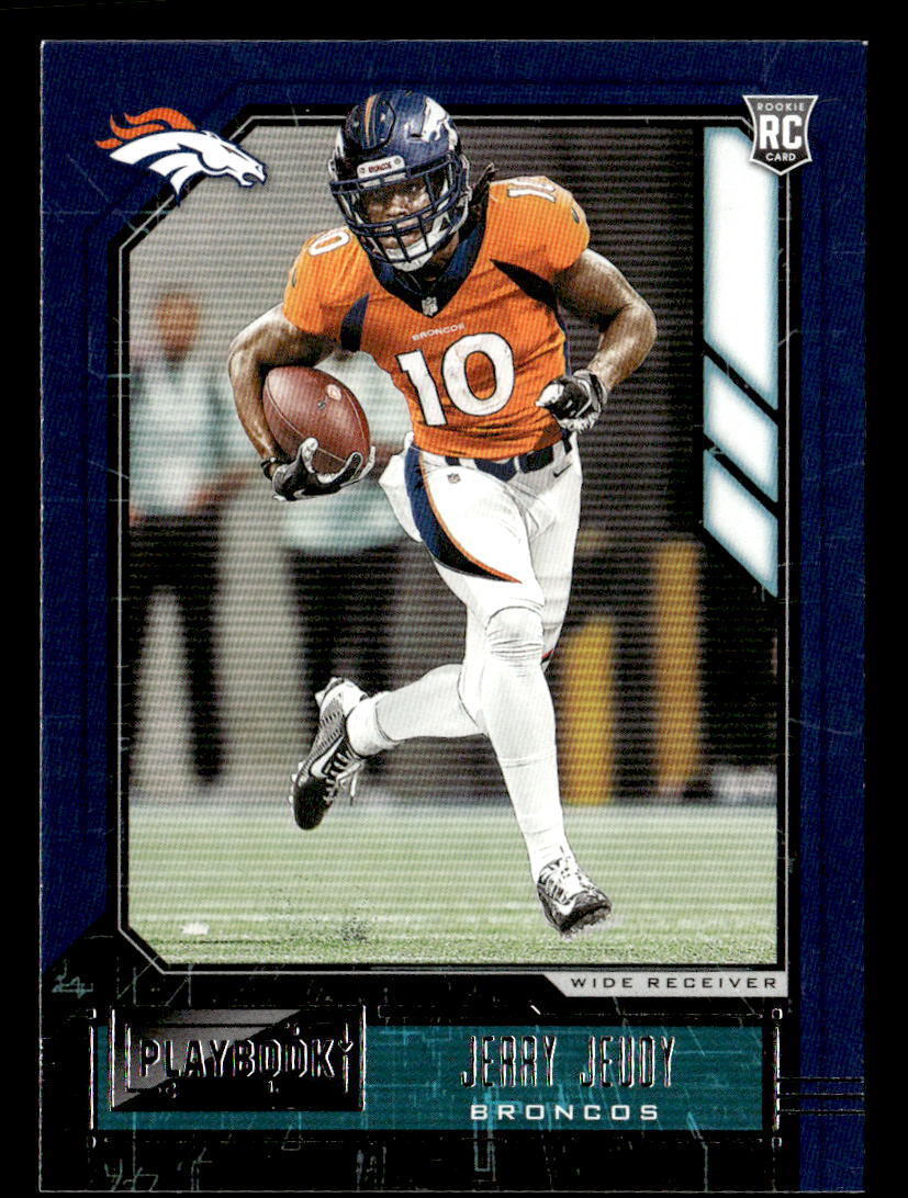 Jerry Jeudy 2020 Panini Playbook Rookie Card #106 Denver Broncos