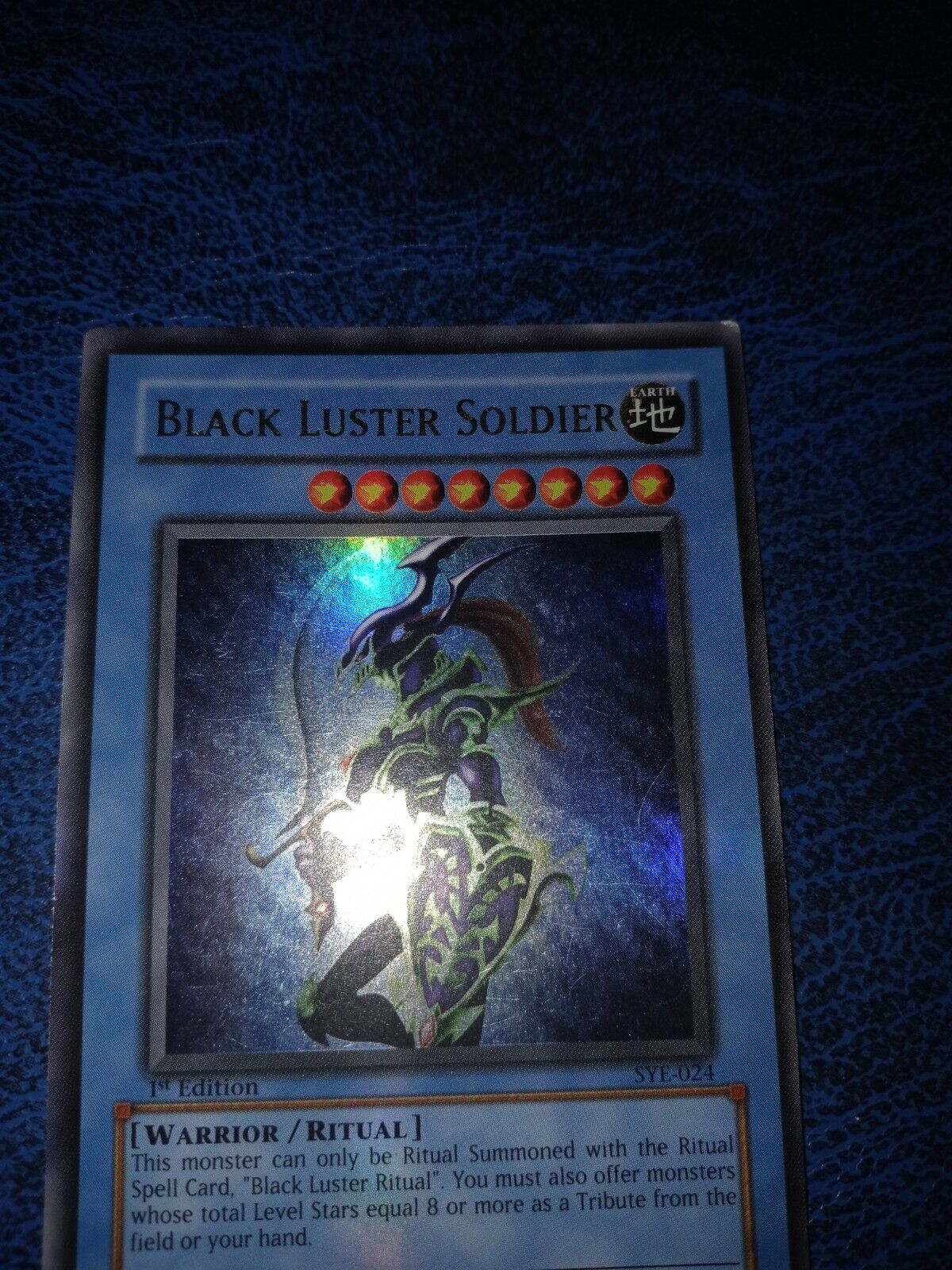 Mavin  YUGIOH! Black Luster Soldier 1st Edition SYE-024 Ultra Rare NA  English