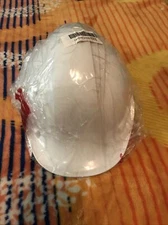 NEW HONEYWELL NORTH A59010000 Hard Hat FrtBrim Slotted 4PinLk WHITE HARD HAT