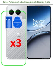 3x OnePlus Nord 4 Screen Protector w/ cloth and installation stickers