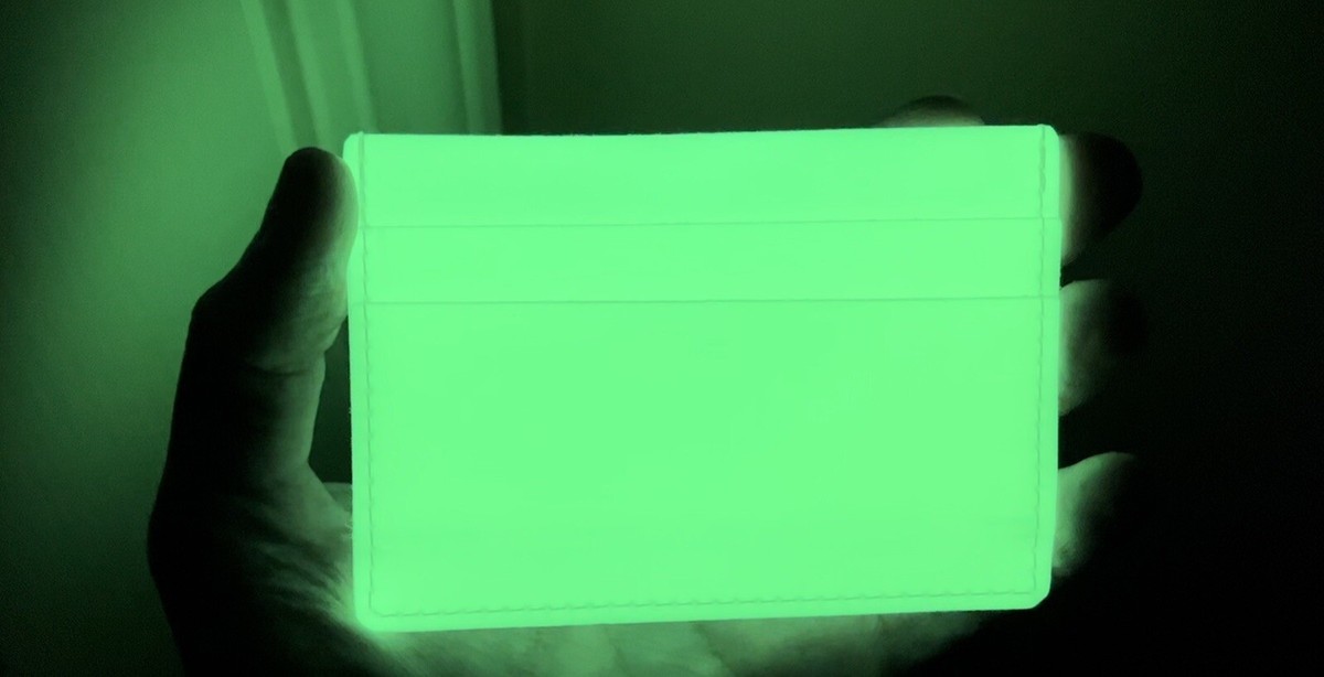 supra2nv®️ Glow in the Dark credit card holder wallet