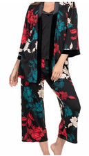 Linea Donatella Pajama Ser 3 piece NWT