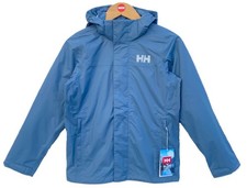 Helly Hansen Boys Loke Rain Jacket Washed NAV...