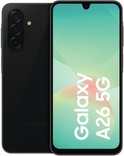 Samsung Galaxy A26 5G Dual-SIM Smartphone 128GB Schwarz Black - Wie Neu