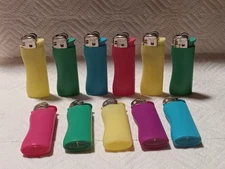 11 pc Prof Fruity Colors Disposable Lighters (#2)