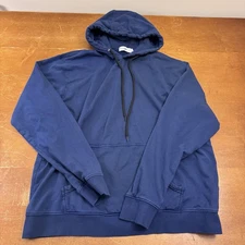 Peter Millar Hoodie Mens Large Blue Pullover Golf Performance Active