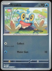 Froakie 020/086 Chaos Rising Reverse Holo