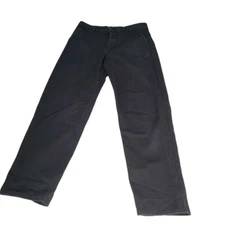 COS Womens Jeans Size 38 Stretch Denim Slightly Tapered Leg Navy Almost Black 