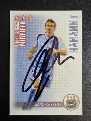 Dietmar Hamann 2006-2007 Magic Box Int. Shoot Out Manchester City