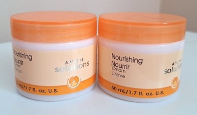 2-pack Avon Solutions Nourishing Cream (replaced Avon Nurtura), 1.7 oz ea, new