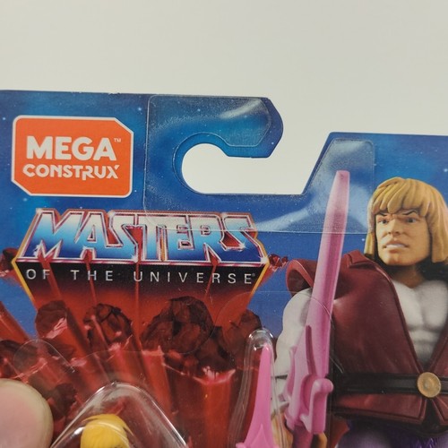 MEGA Construx Probuilder Masters of The Universe Prince Adam 2" Figure New - Picture 11 of 12