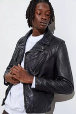 Schott Hand Vintage Moto Leather Jacket made in USA Style 503VN LARGE