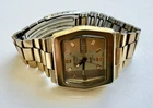 Vintage SEIKO DX Automatic 36mm Gold Dial Mens Watch 6106-5529