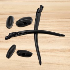Replacement Temple Arms  Rubber Kit for Oakley Flak 2.0 Asian Fit OO9271 Frame