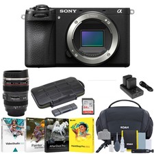 Sony Alpha 6700 APS C Interchangeable Lens Hybrid Camera Body Essentials Kit