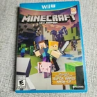 Minecraft Wii U Edition Nintendo Wii U 2016 Complete Manual Tested Game