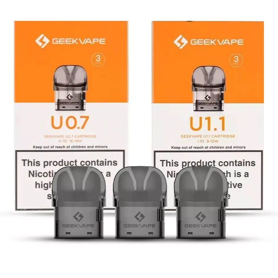 GEEKVAPE SONDER U Pod Cartridges 1.1 / 0.7 (3Pcs)