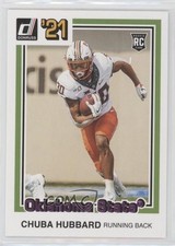 2021 Panini Chronicles Draft Picks Donruss Retro Pink Chuba Hubbard #46 1u6