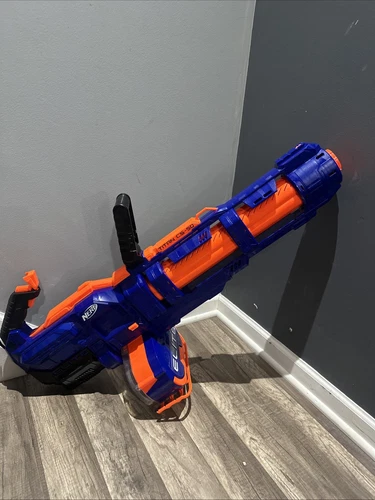 NERF N-Strike Elite Titan CS-50 50-Dart Blaster + 50 Round Drum - Tested