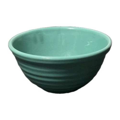Vintage Bauer Green Baker Open Ring Ware Bowl