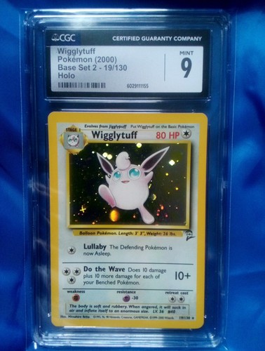Wigglytuff graded CGC 9 for sale on eBay