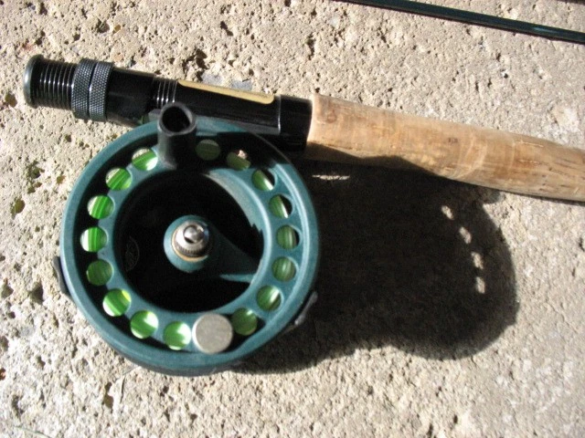 G-LOOMIS “PASAJE” GRAFITO RENDIMIENTO CAÑA MOSCA Y CARRETE MANUAL DE GRAFITO G-LOOMIS Foto 4 de 4