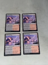 x4 Geothermal Bog C MTG Dominaria United M/NM, English