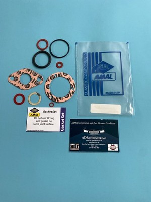 AMAL 375 Monoblock DICHTUNGSSATZ NEU Original KIT für AJS BSA Triumph Norton. RKC/498
