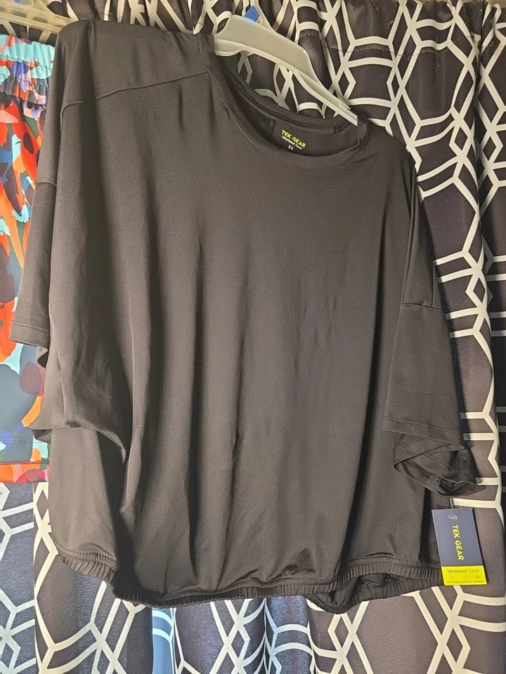 Mujer 3X Plus Tek Gear Camiseta Top PLUS 2X Falda Gimnasio Entrenamiento Nuevo Con Etiquetas Absorbente 2 piezas Foto 3 de 4