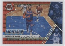 2020-21 Panini Mosaic Montage Red Mosaic Prizm Derrick Rose #30 li2