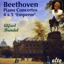 Alfred Brendel - Beethoven / Piano Concertos No. 4 No. 5 New CD