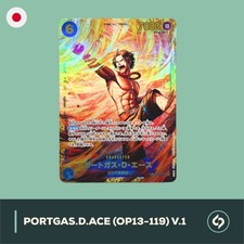 Portgas.D.Ace V.1 | ONE PIECE TCG | Carrying on his Will  | SR | OP 13 | JP | NM